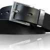 Anzuggürtel 3 cm, echt Leder, selber kürzbar, bis Bundweite 125cm