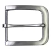 Best Patina® Edelstahlschnalle, silberfarbig, gebürstet, für 4 cm Riemen