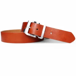 Best Patina® hochwertiger 4 cm Ledergürtel, exklusive Edelstahlschnalle, Sattlerleder