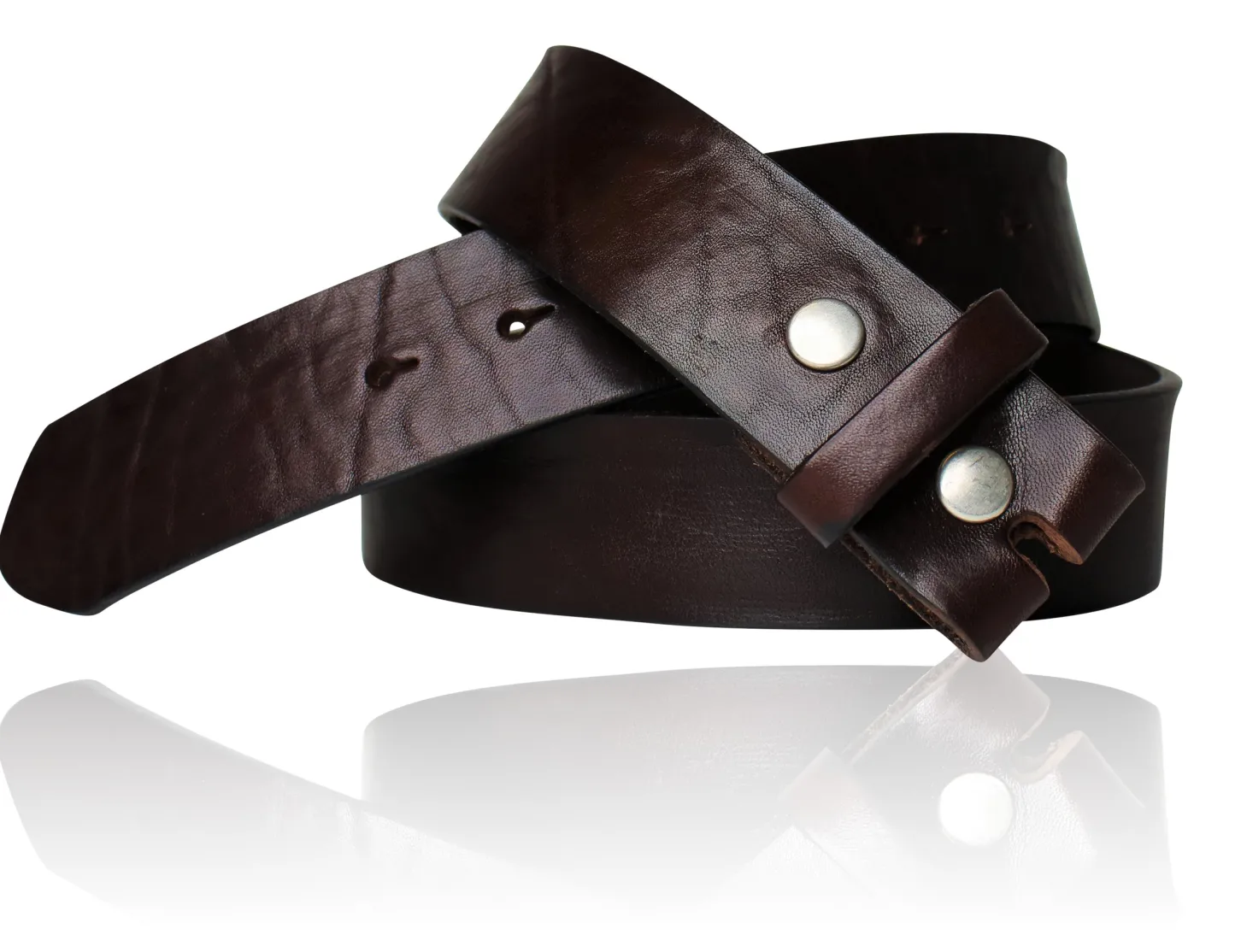 Best Patina® hochwertiger Wechselgürtel, 3 cm, pflanzlich gegerbtes Sattlerleder