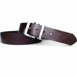 Best Patina® hochwertiger 4 cm Ledergürtel, exklusive Edelstahlschnalle, Sattlerleder