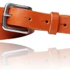 Best&Timeless hochwertiger Damen Ledergürtel 2,5 cm, Edelstahl Gürtelschnalle, vegetabiles Leder