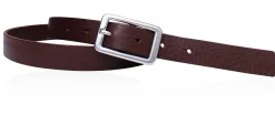 Best&Timeless hochwertiger Damen Ledergürtel 2 cm, Edelstahl Gürtelschnalle, vegetabiles Leder