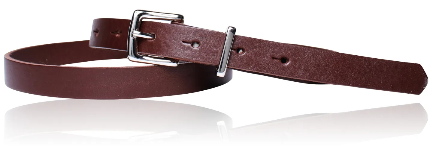 Best&Timeless hochwertiger Damen Ledergürtel 2 cm, Messing Gürtelschnalle+Schlaufe, vegetabiles Leder