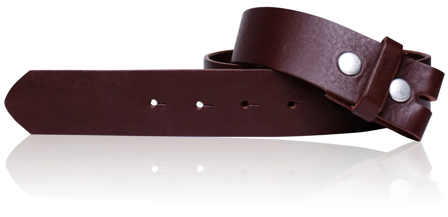 Best&Timeless hochwertiger Wechselgürtel für 4 cm Gürtelschnallen, Damen Ledergürtel, Vollleder