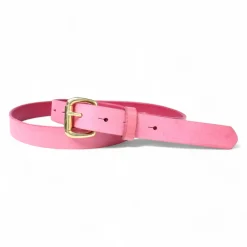 Best&Timeless hochwertiger Damen Ledergürtel 2,5 cm, massiv Messing Gürtelschnalle, vegetabiles Leder