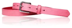 Best&Timeless hochwertiger Damen Ledergürtel 2,5 cm, Edelstahl Gürtelschnalle, vegetabiles Leder