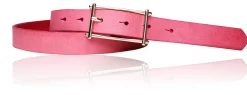 Best&Timeless hochwertiger Damen Ledergürtel 2,5 cm, goldene Gürtelschnalle, vegetabiles Leder