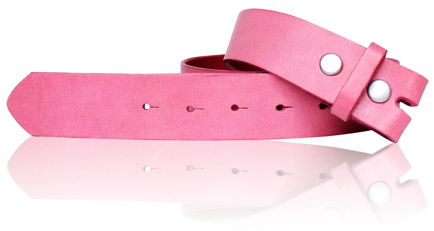 Best&Timeless hochwertiger Wechselgürtel für 4 cm Gürtelschnallen, Damen Ledergürtel, Vollleder