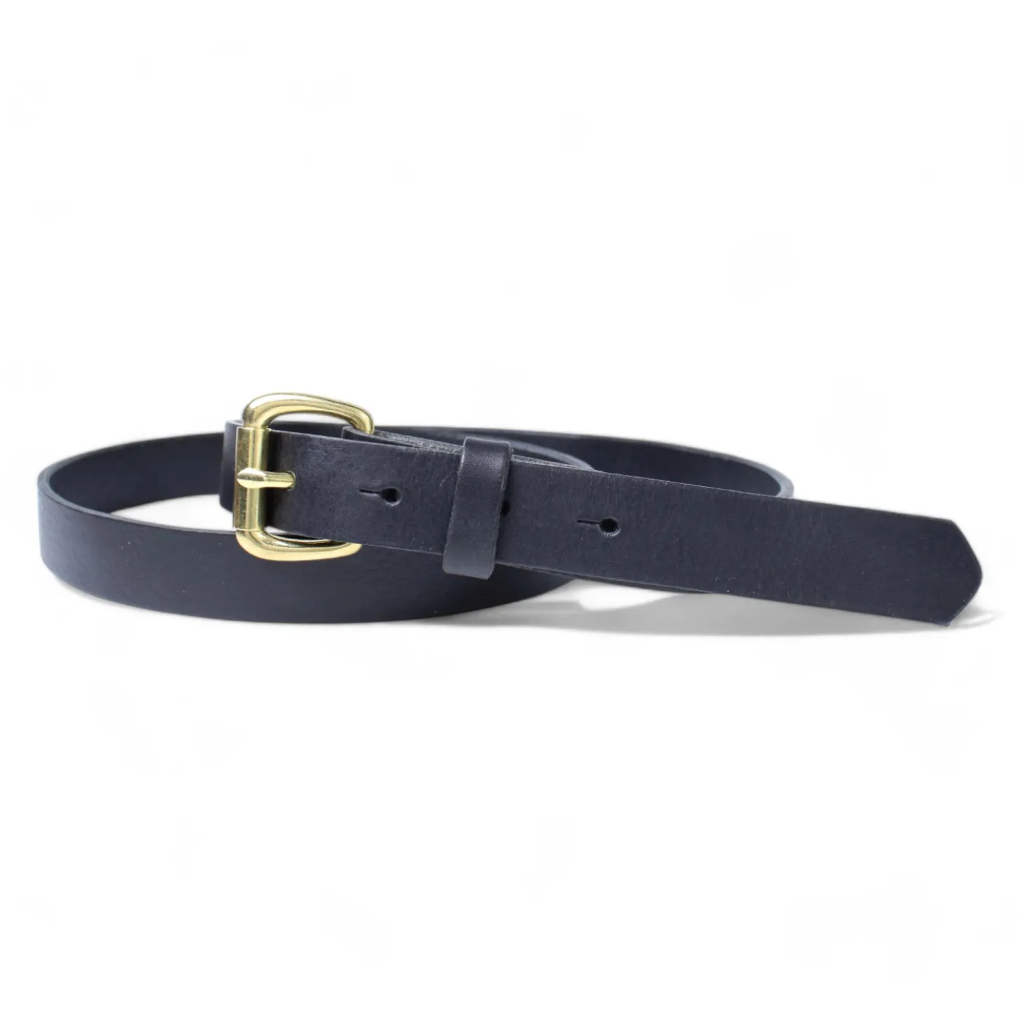 Best&Timeless hochwertiger Damen Ledergürtel 2,5 cm, massiv Messing Gürtelschnalle, vegetabiles Leder