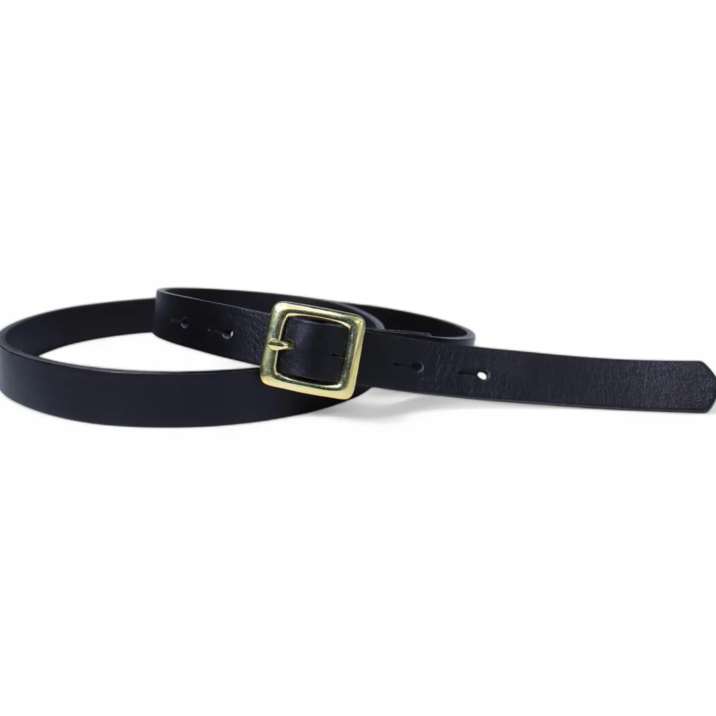 Best&Timeless hochwertiger Damen Ledergürtel 2 cm, Messing Gürtelschnalle, vegetabiles Leder