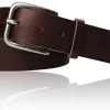 GROßE-GRÖßEN-GÜRTEL: hochwertiger Herrengürtel 4cm, Vollleder, Übergrößen