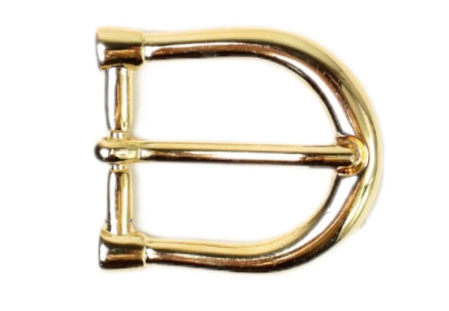 Gürtelschnalle gold, Hufeisen Gürtelschnalle 2,3 cm