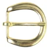 Gürtelschnalle, massiv Messing, zeitlose Gürtelschnalle 2,5 cm