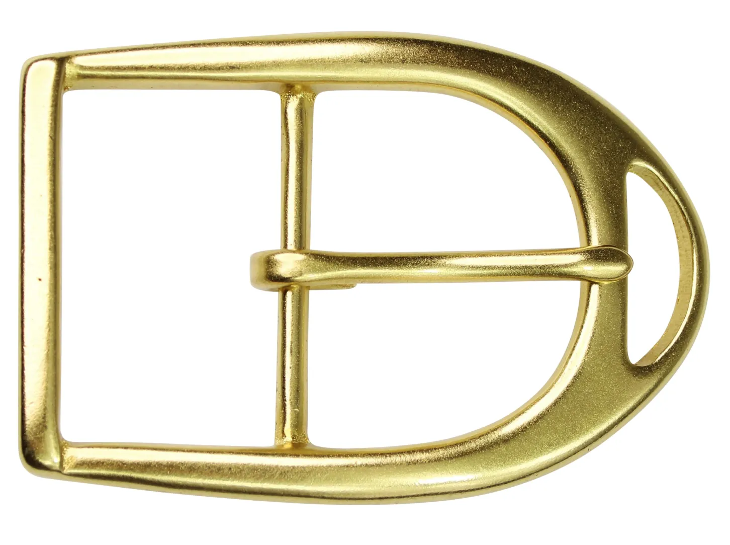 Gürtelschnalle, massiv Messing, zeitlose Gürtelschnalle 4 cm