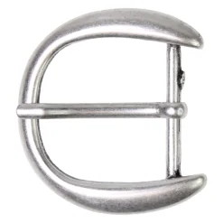 Gürtelschnalle silber, Dornschnalle für 4 cm Riemen