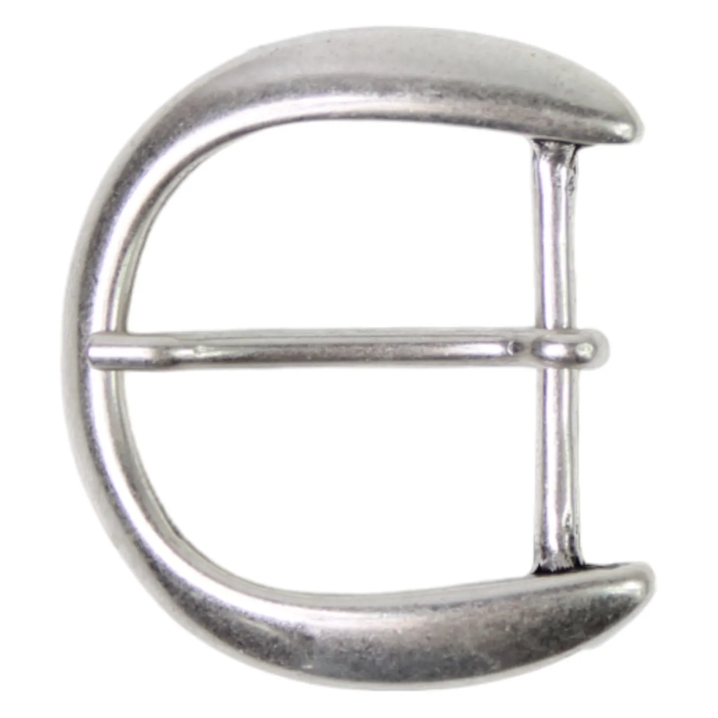 Gürtelschnalle silber, Dornschnalle für 3 cm Riemen