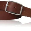 Hochwertiger Herrengürtel 4 cm mit massiver Edelstahl Gürtelschnalle, Büffelleder