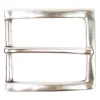 Klassische Gürtelschnalle in silber, Dornschnalle 3,5 cm, Anzugschnalle