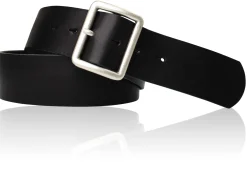 Robuster, breiter Herrengürtel 4,7cm, dickes Vollrindleder, Militärleder