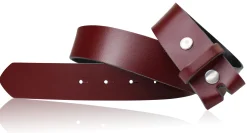 Wechselgürtel 3 cm, Gürtel ohne Gürtelschnalle, Gürtel mit Druckknopf