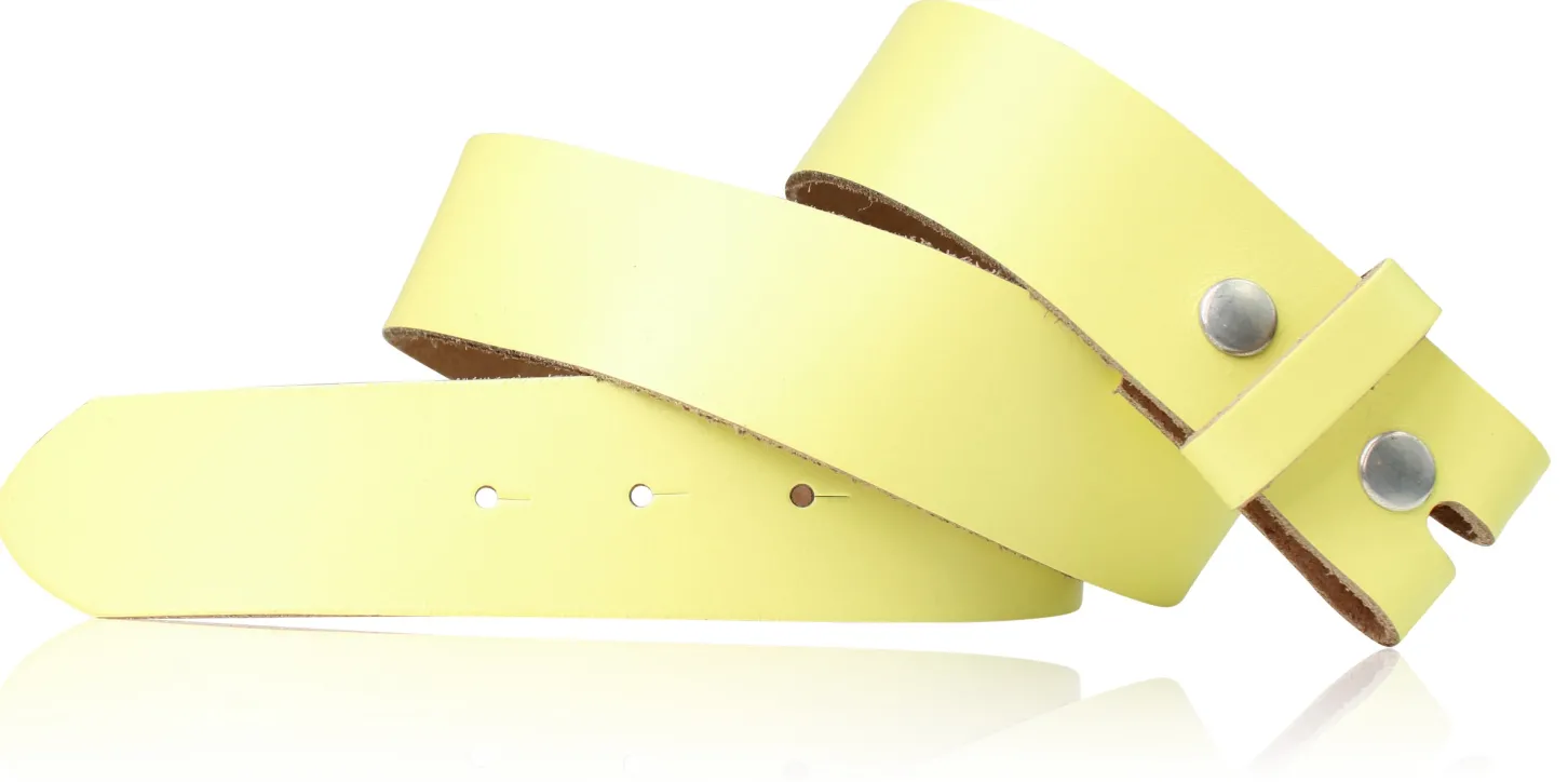Wechselgürtel 4 cm, Gürtel ohne Gürtelschnalle, Gürtel mit Druckknopf, große Größen erhältlich
