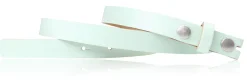 Wechselgürtel 2,5 cm, Gürtel ohne Gürtelschnalle, Gürtel mit Druckknopf