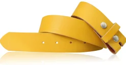 Wechselgürtel 3,5 cm, Gürtel ohne Gürtelschnalle, Gürtel mit Druckknopf