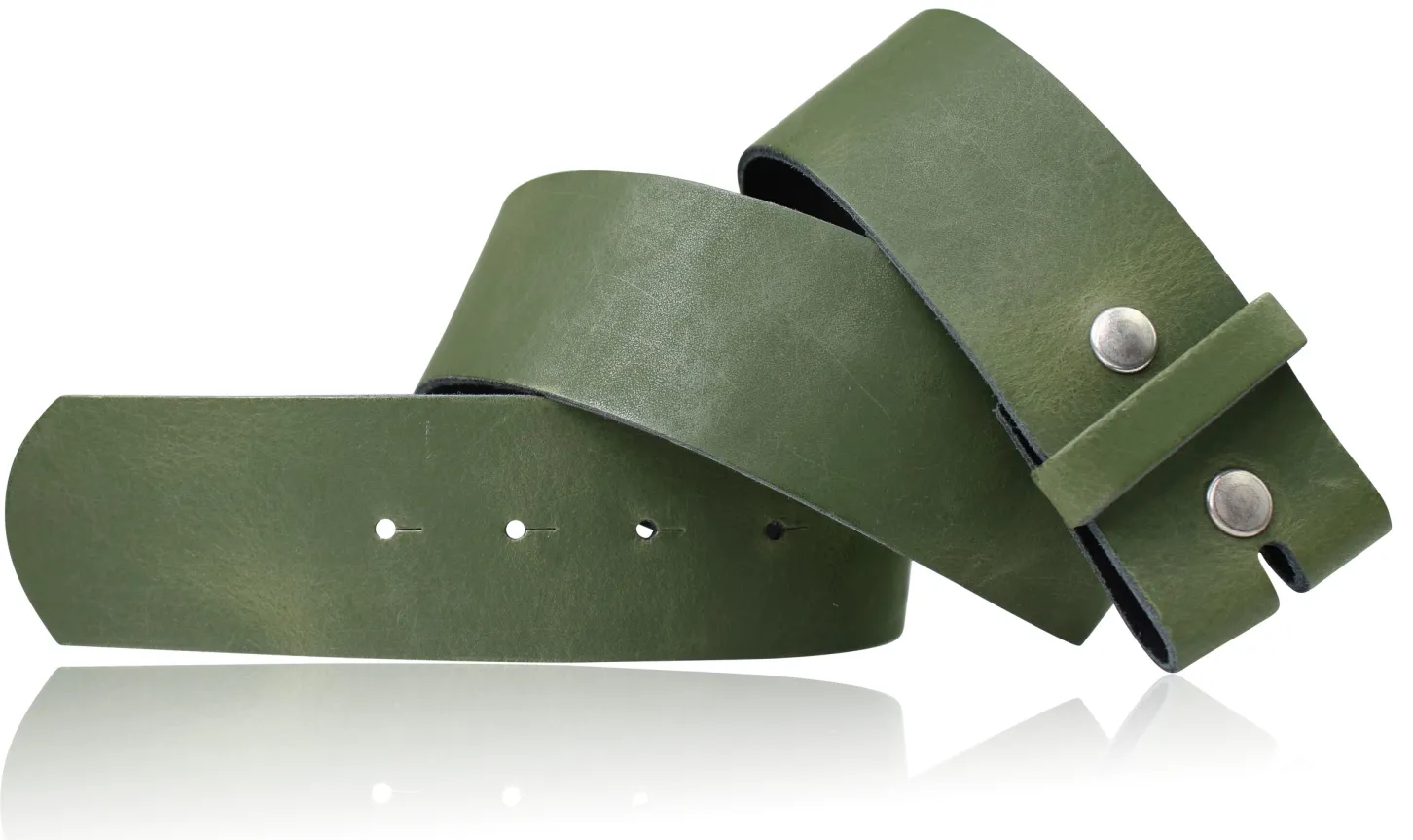 Wechselgürtel 4,5 cm, Gürtel ohne Gürtelschnalle, Gürtel mit Druckknopf