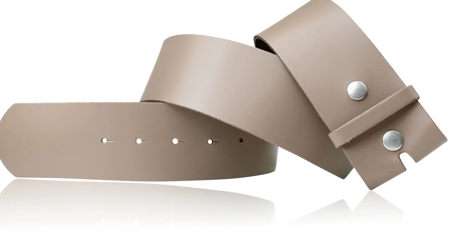 Wechselgürtel 4,5 cm, Gürtel ohne Gürtelschnalle, Gürtel mit Druckknopf