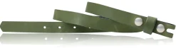 Wechselgürtel 2,5 cm, Gürtel ohne Gürtelschnalle, Gürtel mit Druckknopf