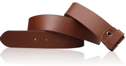Wechselgürtel 4cm, Büffelleder mit Schraube zum selber kürzen